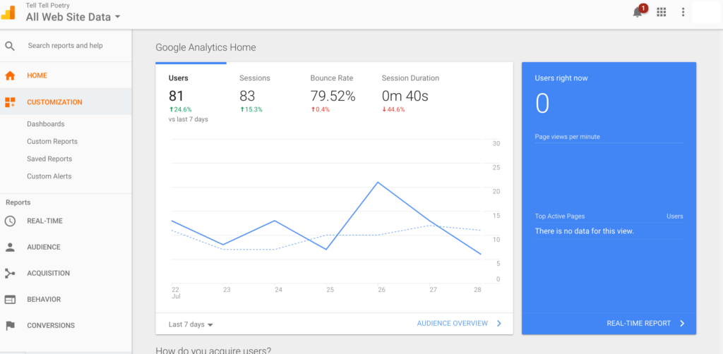 Google Analytics Overview